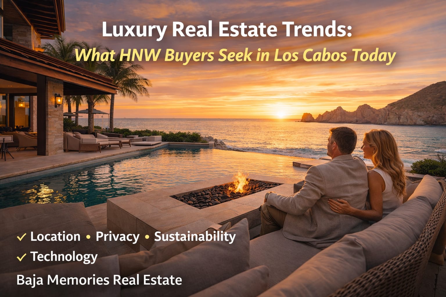 Luxury Real Estate Trends in Los Cabos 2026: What High-Net-Worth Buyers Are Looking For