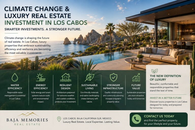 Climate Change & Luxury Real Estate Investment in Los Cabos