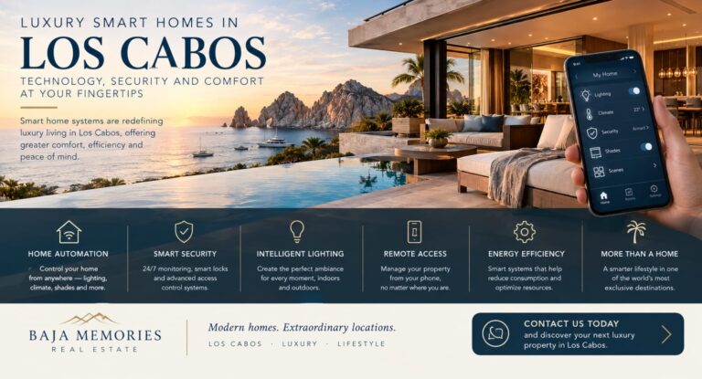 Smart Luxury Homes in Los Cabos | Home Automation & Comfort