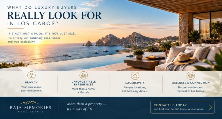 What Do Luxury Buyers Look For in Los Cabos? | Insights